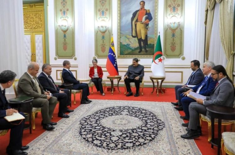 Argelia y Venezuela mantienen conversaciones para impulsar las perspectivas de asociación y cooperación económica entre los dos países