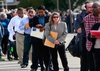 Aumento de las tasas de desempleo en Estados Unidos