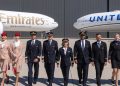 Emirates y United están ampliando la asociación del código para cubrir 9 destinos en México