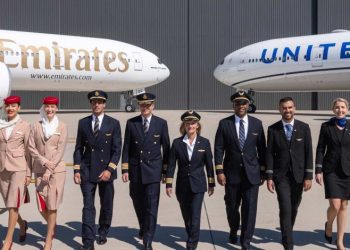 Emirates y United están ampliando la asociación del código para cubrir 9 destinos en México