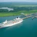 Reducción del tráfico marítimo a través del Canal de Panamá debido a menores niveles de agua