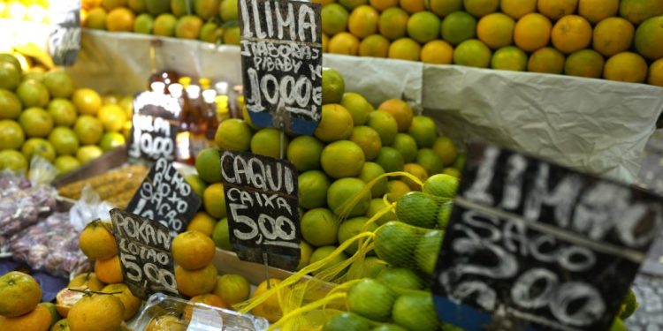 La inflación del productor en Brasil cae un 0,43% en noviembre.
