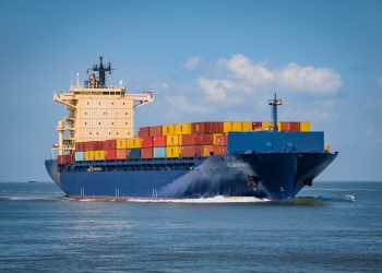 container ship, container transport, seagoing vessel